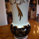 BLUMENVASE WEIMAR PORZELLAN ECHT KOBALT