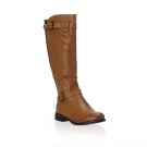 ChicChickClub Damenschuh Boots Stiefel Damenstiefel Winterstiefel CELIA braun