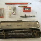 Uhrmacher Uhrmacherwerkzeug Ersatzteile Konvolut Werkzeug polieren Zange