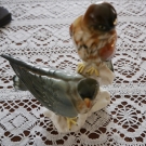 Porzellanfigur Ein Falkenpaar von Ens