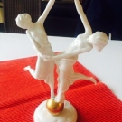 Hutschenreuther Porzellanfigur  " 2 tanzende Mädchen"