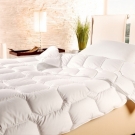 Brinkhaus-Silvercrown Leichtsteppbett Seide weiß Größe 135x200 cm