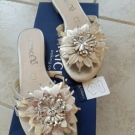 Caprice Pantoletten Flip Flop Zehentrenner Sandalette aus Leder Gr. 36 (4)