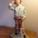 Antique German Gebruder Heubach Bisque Porcelain Figurine Approx 32cm~Rare