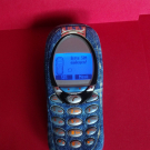 Handy, Siemens M50, Jeans Look, Rarität . 97g,109x46x23 mm .