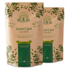 SweetCare PREMIUM Kristallzucker – 2 x 1kg - Zuckerersatz – 100% Vegan – keine Kalorien – Low Carb – mit Erythritol und Stevia
