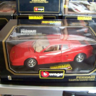 Modellauto 1:18, Bburago 3019, Ferrari Testarossa 1984, rot, OVP
