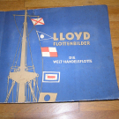 LLOYD Flottenbilder, Album, Sammelbilder Schiffe, Handelsflotte um 1936
