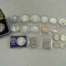 Konvolut 21 schöne Silbermünzen Europa + WELT Fundgrube T5595