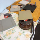 5 x Tonbandspulen 18 cm BASF mit Archivboxen 