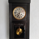 Wanduhr Regulator Pendeluhr Antik von  Dufa guter Gebr. Zustand
