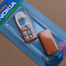 Original Nokia 2300 Cover - neu - orange / OVP