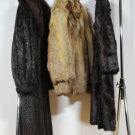 Pelz Konvolut , Nutria , Fuchs , Zickel , Vintage Modelle , Bastelware 