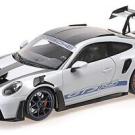 Porsche 911 (992) GT3 RS 2022 Silver 1/18 - 110062021 MINICHAMPS
