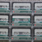 9 Stück BASF LH Super I-120 Audiokassetten Kassetten Cassette in gutem Zustand