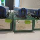 H0 Sachsenmodelle Prefo Schicht 3x Schnellzugwagen MAV OVP f. Märklin