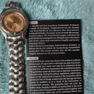 Revue Thommen STREAM LINE Herrenuhr Edelstahl Swiss made 38mm Zifferblatt kupfer