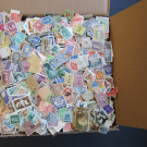 RIESIGE SAMMLUNG ÜBERWIEGEND ALTER POSTFRISCHER/GEBRAUCHTER WELTMARKEN IN ALTER BOX - 20.000+